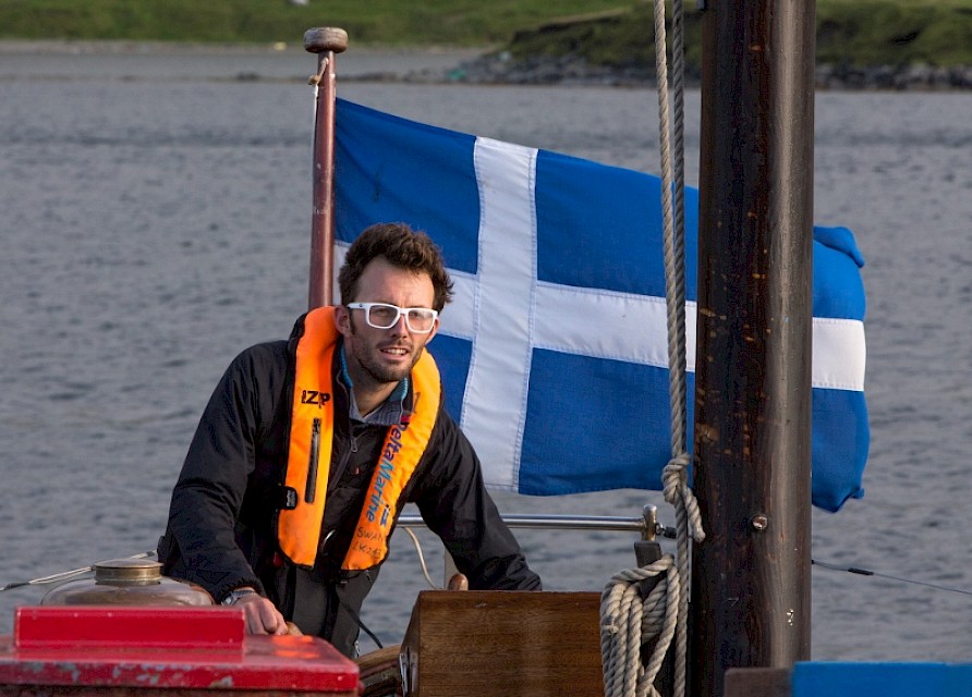 Rory at the helm