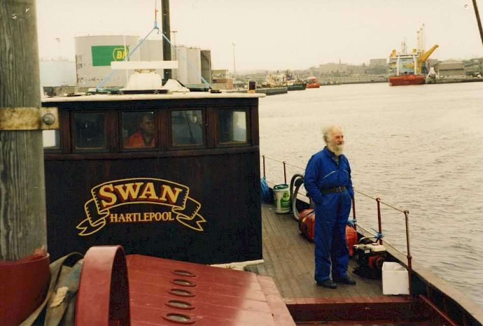 Tammie Moncrieff on Swan at Aberdeen