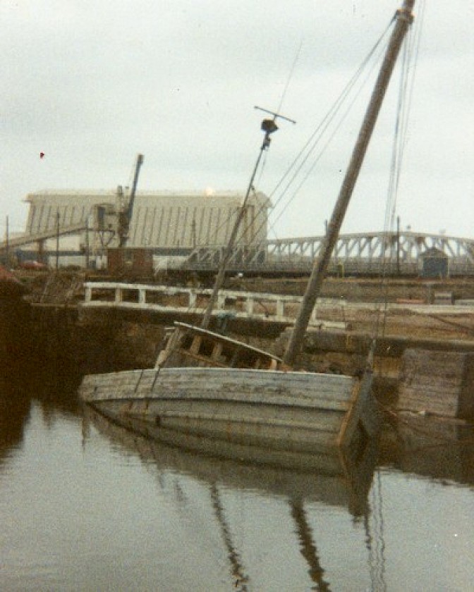 The SWAN lying desolate in Harlepool