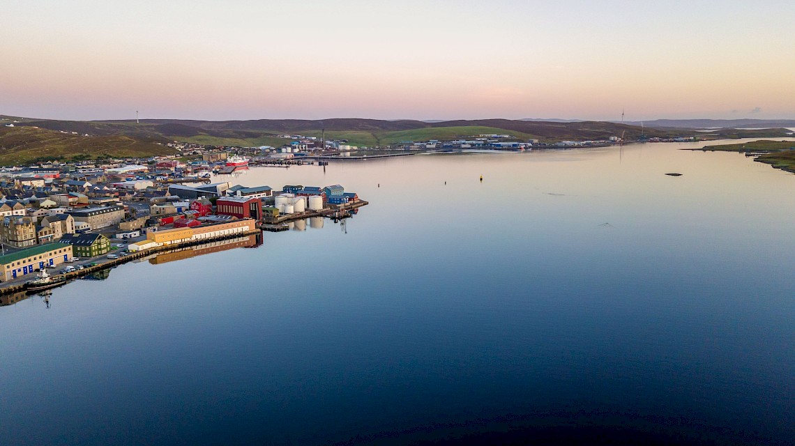 Lerwick Harbour Image: Visitscotland/Stuart Brunton