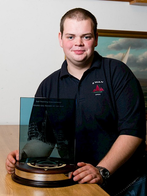 Scott Sandison, 2014 Sail Training International Young Sail Trainer of the Year