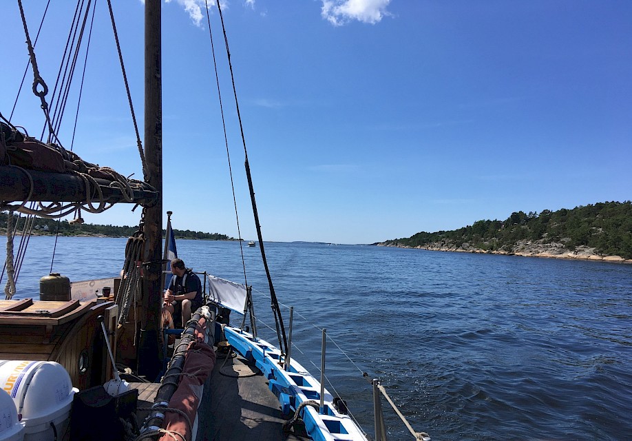 Arriving in Fredrikstad 2019 - one of Andrew's most memorable experiences