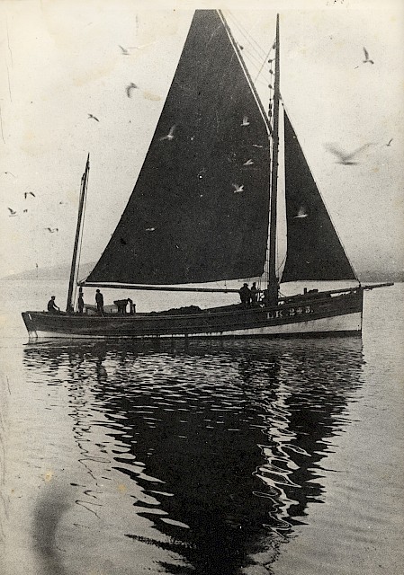 Swan during her fishing days