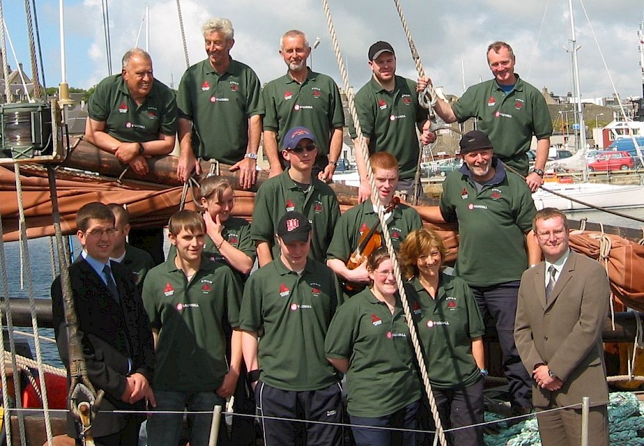 2004 - Before we left Shetland for the Tall Ships Races