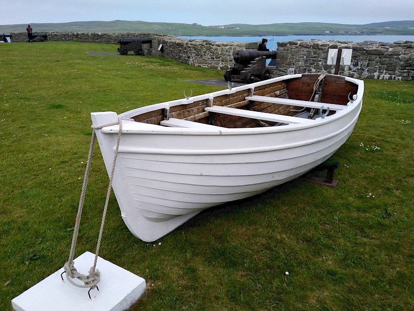 Swan Smaa Boat in Fort Charlotte