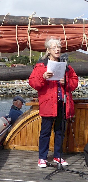 Marsai Taylor reading from The Shetland Sea Murders