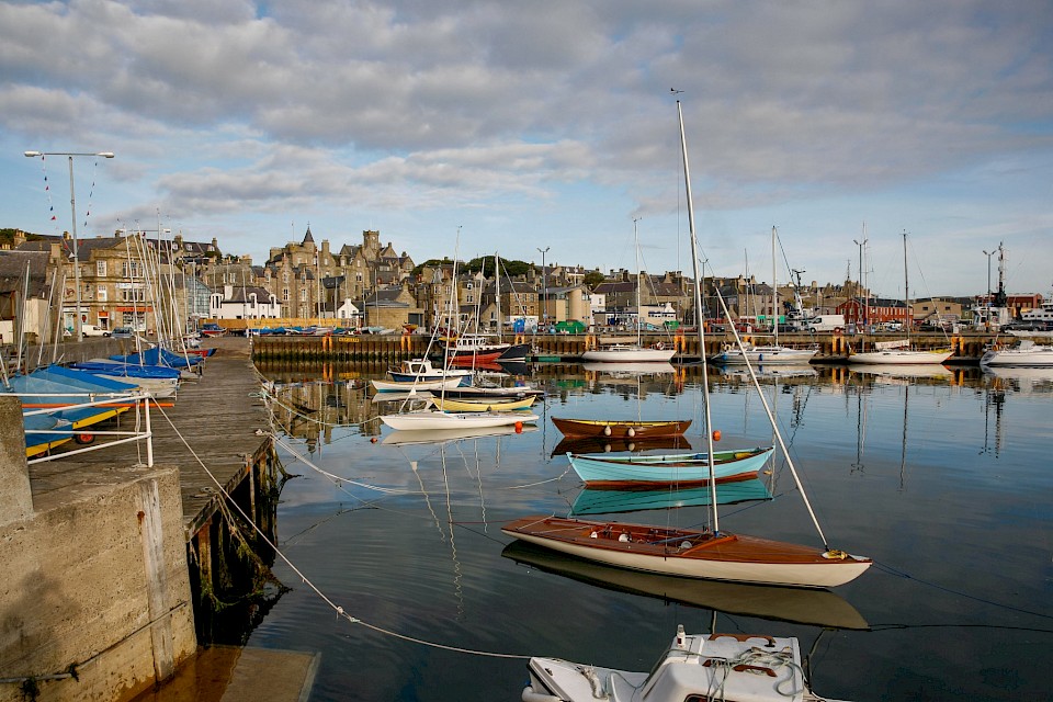 Lerwick Harbour Image: VisitScotland/Paul Tomkins