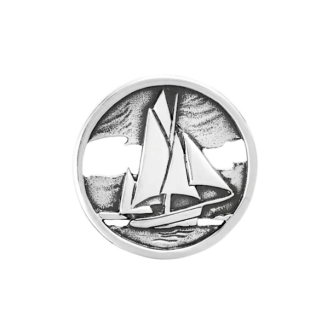Aurora Tall Ships Collection Brooch, inspired by the Swan