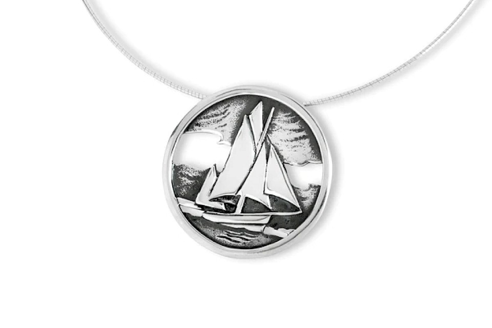 Aurora Tall Ships Collection Pendant, inspired by the Swan