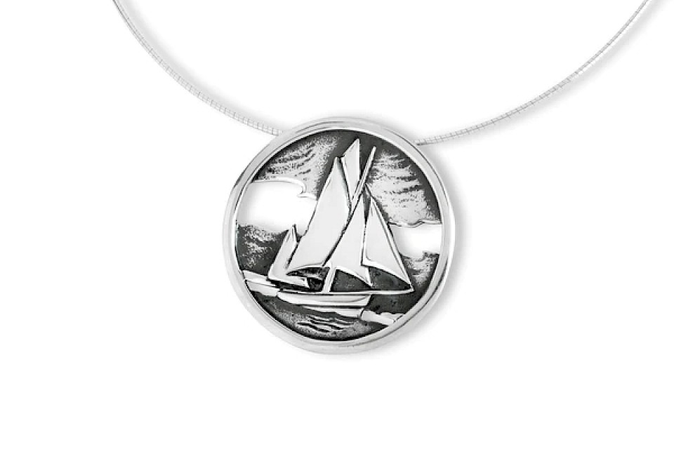 Aurora Tall Ships Collection Pendant, inspired by the Swan
